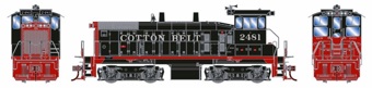 SW1500 EMD 2481 of the Cotton Belt - digital sound fitted
