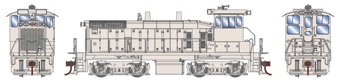 SW1500 EMD of the Southern Pacific - undecorated - digital sound fitted