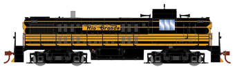 RS-3 Alco 5202 of the Denver & Rio Grande - digital sound fitted