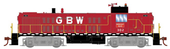 RS-3 Alco 305 of the Green Bay & Western - digital sound fitted