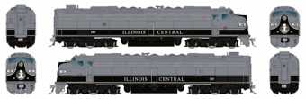 E8A & E8A EMD 100 & 101 of the Illinois Central - digital sound fitted