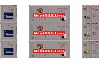 20' Reefer Containers MOLU - pack of 3