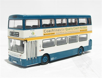 GM Standard Atlantean "Fylde Borough Transport" with "Coachlines" advert