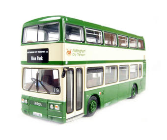 Leyland Titan 1 door d/deck bus "Nottingham City Transport"