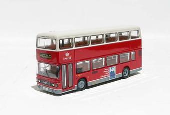 Leyland Olympian d/deck bus "London United"
