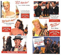 1940s-1950s "Stars of the Past" RC Cola BB Signs 1 (6)