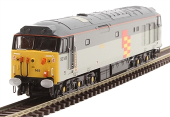 Class 50 50149 "Defiance" in Railfreight General sector grey