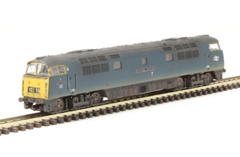 Class 52 'Western' D1009 "Western Invader" in BR blue - weathered - Digital fitted
