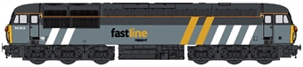 Class 56 56302 in Fastline Freight grey - Digital fitted