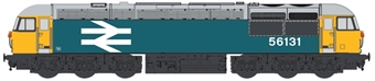 Class 56 56131 in BR large logo blue