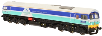 Class 59/0 59001 "Yeoman Endeavour" in Aggregate Industries livery - Digital fitted