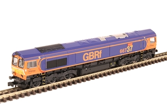 Class 66/7 66737 "Lesia" in GB Railfreight blue & orange