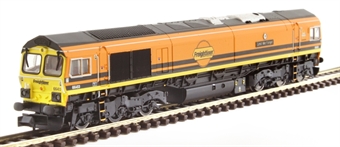 Class 66/4 66413 "Lest We Forget" in Freightliner / G&W orange - Digital fitted