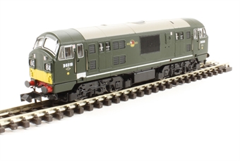 Class 22 D6319 in BR green with small yellow panels