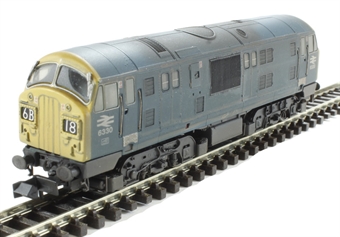 Class 22 D6330 in BR blue (TOPs font numbering) - weathered - Digital fitted