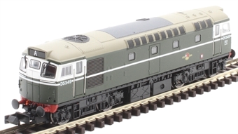 Class 27 D5349 in BR green with no yellow ends