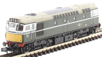 Class 27 D5415 in BR green with small yellow panels