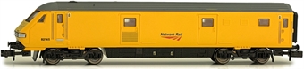 Mk3 DVT driving van trailer in Network Rail yellow - 82124