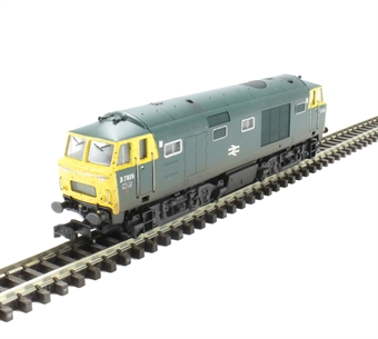 Class 35 'Hymek' D7026 in BR blue with full yellow ends - weathered