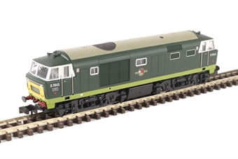 Class 35 'Hymek' D7043 in BR green with small yellow panels