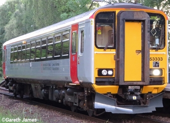 Class 153 153333 Transport for Wales white and red - Digital fitted - Sold out on pre-order