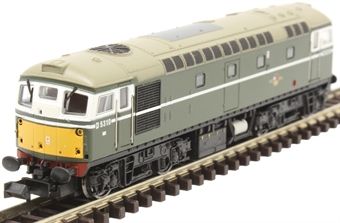 Class 26 D5310 in BR green with small yellow panels - as preserved