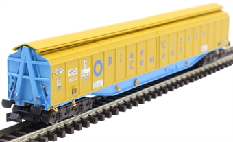 Cargowaggon bogie ferry wagon in Blue Circle livery - 33 80 279 7688-9