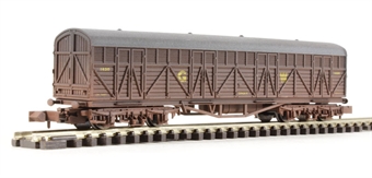 Siphon H milk wagon in GWR livery - 1430 - weathered