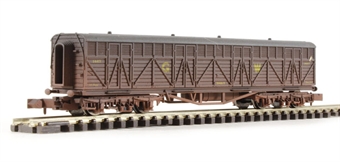 Siphon G milk wagon in GWR livery - 1447 - weathered