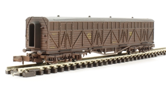 Siphon G milk wagon in GWR livery - 1443 - weathered