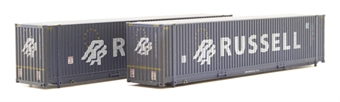 45ft containers "Russell" - weathered - pack of 2 