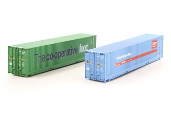 45ft Hi-Cube containers "Argos/Co-op" - pack of 2