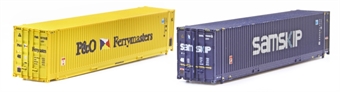 45ft Hi-Cube containers "P&O/Samskip" - pack of 2