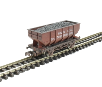 21-ton hopper wagon"House Coal Concentration" - weathered