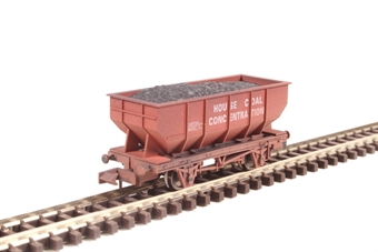 21-ton hopper wagon "House Coal Concentration" - B429912 - weathered