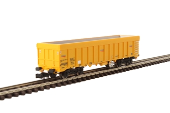 IOA 'Merlin' bogie ballast wagon in Network Rail yellow - 3170 5992 081-3