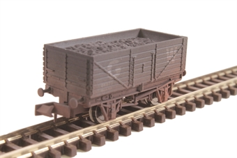 7-plank open wagon in GWR grey - 06577 - weathered