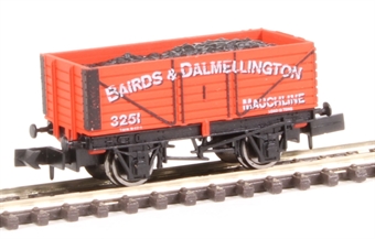 7-plank open wagon - "Bairds and Dalmellington Ltd" - 3251