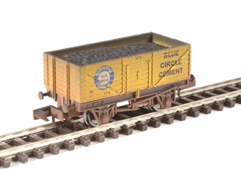 7-plank open wagon "Blue Circle Cement" - 175 - weathered