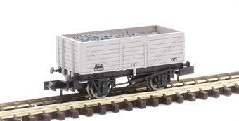 7-plank open wagon in BR grey - P238845