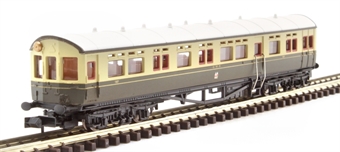 Collett Autocoach 187 in GWR chocolate and cream with Twin Cities crest