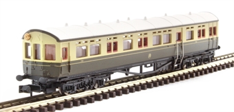 Collett Autocoach 194 in GWR chocolate and cream with shirtbutton emblem