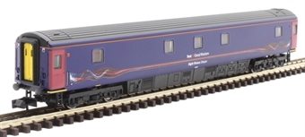 Mk 3 SLEP sleeper pantry 10601 in First Great Western 'Dynamic Lines' livery