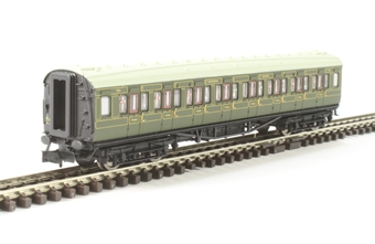 Maunsell third class corridor 780 in SR olive green