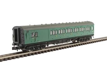 Maunsell brake third S4050S in BR southern region green