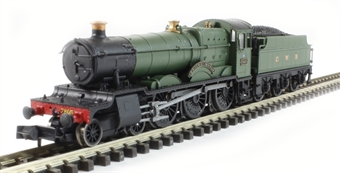 Class 7800 Manor 4-6-0 7805 "Broome Manor" in GWR green with GWR lettering. DCC Fitted