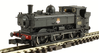 Class 57xx Pannier #4607 in BR black with early crest