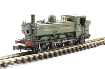Class 57xx 0-6-0PT 5764 in GWR green with 'Great Western' lettering