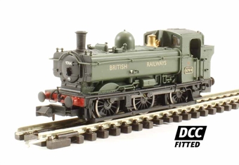 Class 57xx Pannier 0-6-0 9744 in British Railways green - DCC fitted