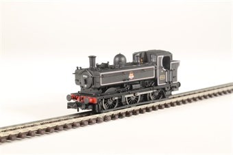Class 57xx Pannier 0-6-0PT 8763 in BR lined black with early emblem and later cab
